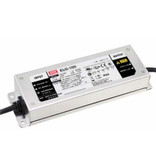 ELG-100-C1050-3Y - Driver LED 100W 100-305VCA/142-431VCC Saída 48-85V 1,05A - MEAN WELL