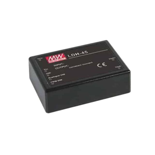 LDH-45B-1050DA - Driver LED 45W 18-32VCC Saída 36-43V 1,05A - MEAN WELL