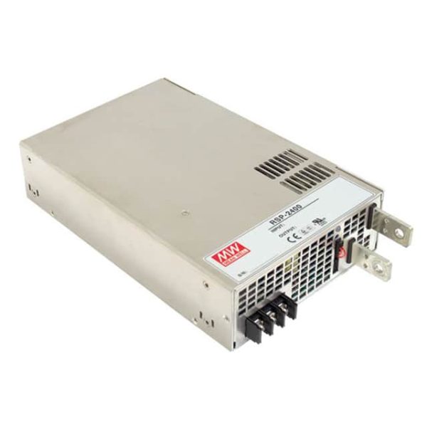 RSP-2400-12 - Fonte Chaveada Fechada 2000W 180-264VCA/254-370VCC Saída 12V-166.7A - MEAN WELL