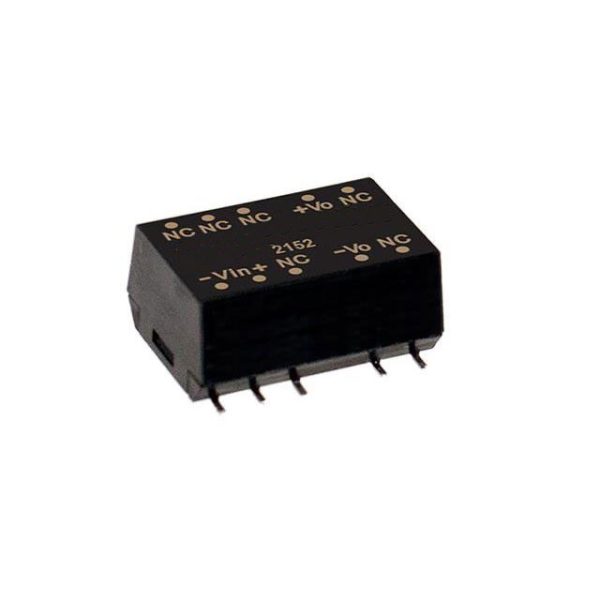 SFTN02M-05N - Conversor CC/CC Módulo 2W 10,8V-13,2V Saída 5V-0.4A - MEAN WELL