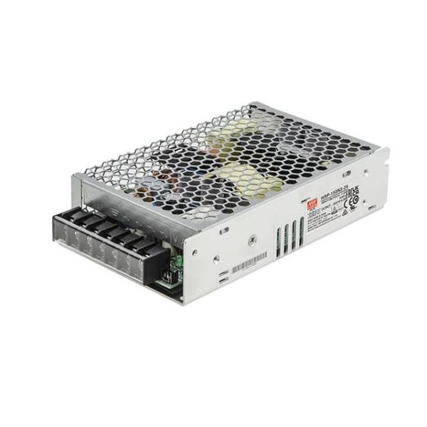 HRP-150N3-24 - Fonte Chaveada Fechada 156W 85-264VCA/120-370VCC Saída 24V-6.5A - MEAN WELL
