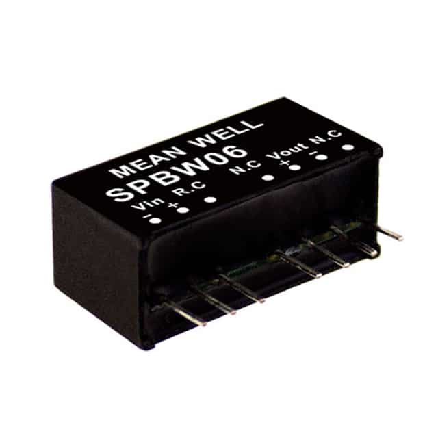 SPBW06F-03 - Conversor CC/CC Módulo 5W 9V-36V Saída 3,3V-1.5A - MEAN WELL 1 dfed00b7c4ca480705d235d315b67c65 1