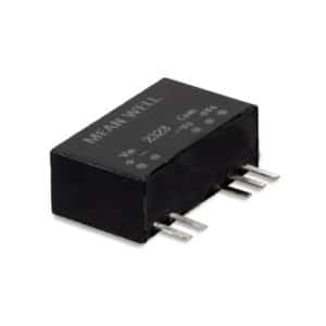 MDD02N-05N - Conversor CC/CC Módulo 2W 21,6V-26,4V Saída +/-5V-0.2A - MEAN WELL