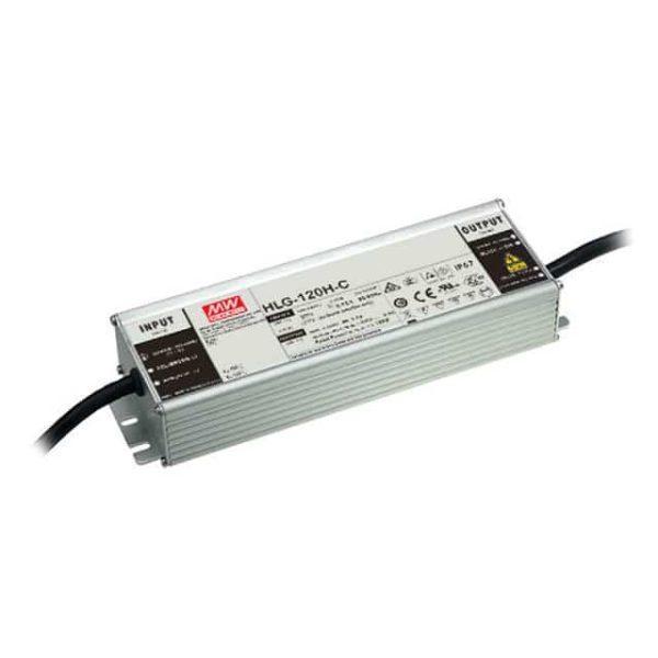 HLG-120H-C1050AB - Driver LED 155W 100-305VCA/142-431VCC Saída 74-148V 1,05A - MEAN WELL
