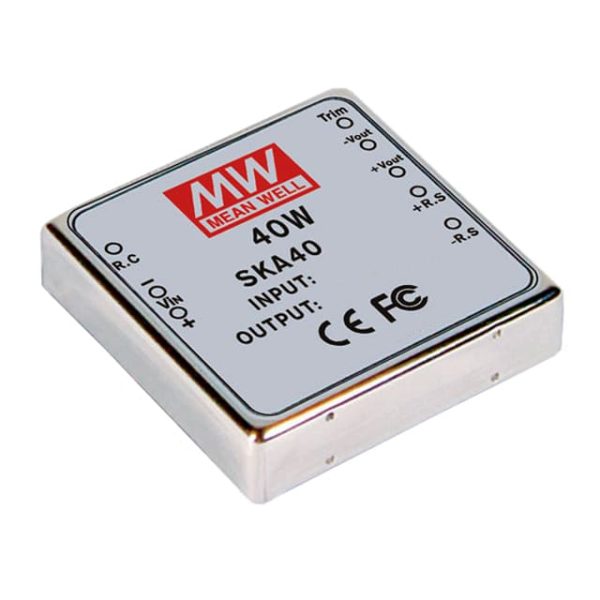 SKA40B-15 - Conversor CC/CC Módulo 40W 18V-36V Saída 15V-2.67A - MEAN WELL