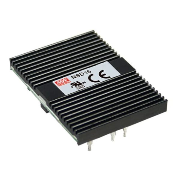 NSD15-12S12 - Conversor CC/CC Módulo 15W 9,4V-36V Saída 12V-1.25A - MEAN WELL