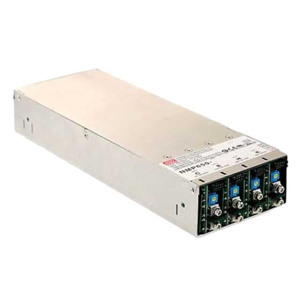 NMP650 - Fonte Chaveada 650W 90-264VCA/120-370VCC Saídas  - MEAN WELL