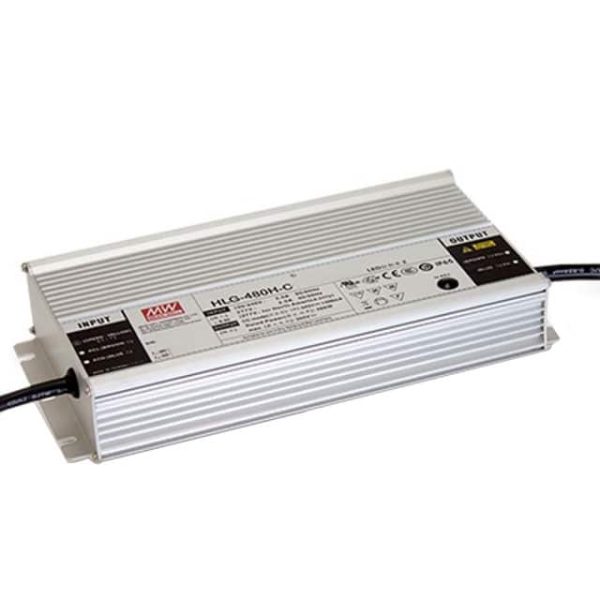 HLG-480H-C3500AB - Driver LED 480W 100-305VCA/142-431VCC Saída 68-137V 3,5A - MEAN WELL