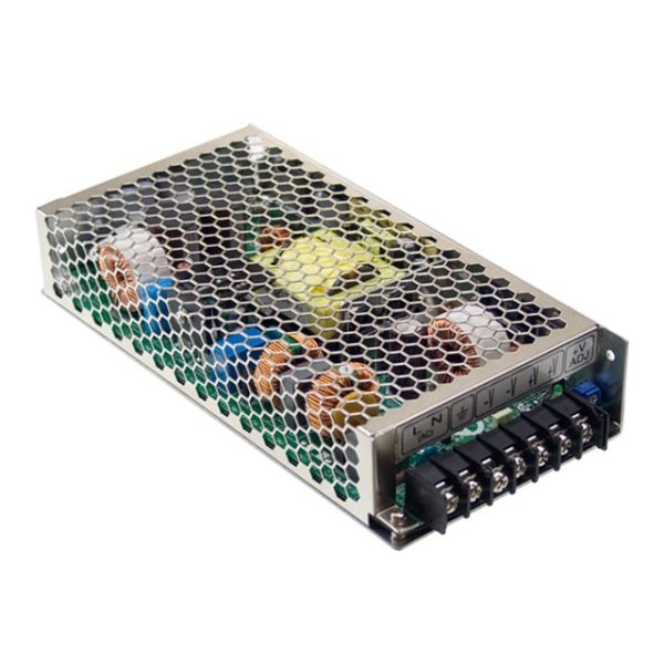 MSP-200-5 - Fonte Chaveada Fechada 175W 85-264VCA/120-370VCC Saída 5V-35A - MEAN WELL