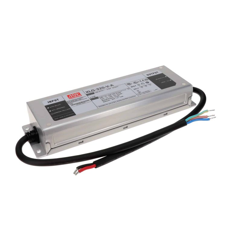 XLG-320-V-A – Driver LED 312W 100-305VCA/142-431VCC Saída 48V 6,5A – MEAN WELL