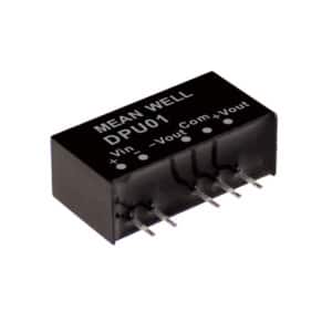 DPU01M-15 - Conversor CC/CC Módulo 1W 10,8V-13,2V Saída +/-15V-0.033A - MEAN WELL
