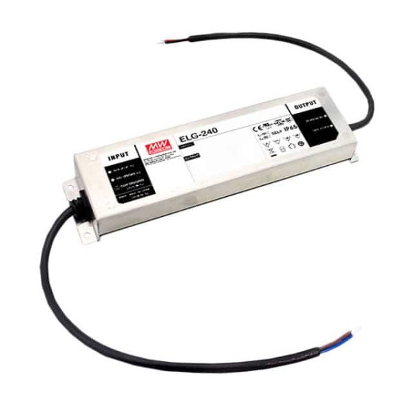 ELG-240-54DA - Driver LED 240W 100-305VCA/142-431VCC Saída 27-54V 4,45A - MEAN WELL