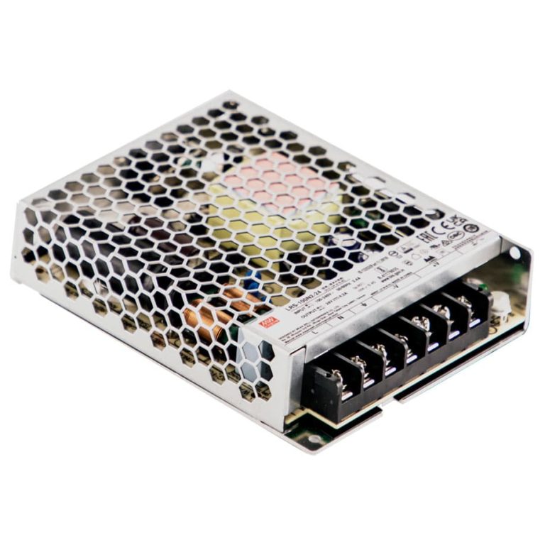 LRS-100N2-24 – Fonte Chaveada Fechada 101W 85-264VCA/120-373VCC Saída 24V-4.2A – MEAN WELL