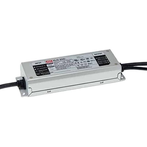 XLG-200-L-AB - Driver LED 200W 100-305VCA/142-431VCC Saída 142-285V 0.7A - MEAN WELL