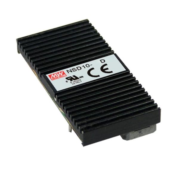 NSD10-48D12 - Conversor CC/CC Módulo 10W 22V-72V Saída +/-12V-0.42A - MEAN WELL