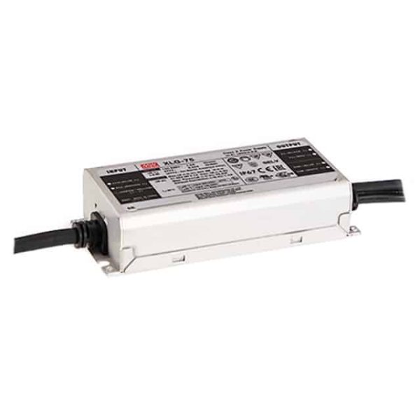 XLG-75-H-A - Driver LED 75W 100-305VCA/142-431VCC Saída 27-56V 1,4A - MEAN WELL