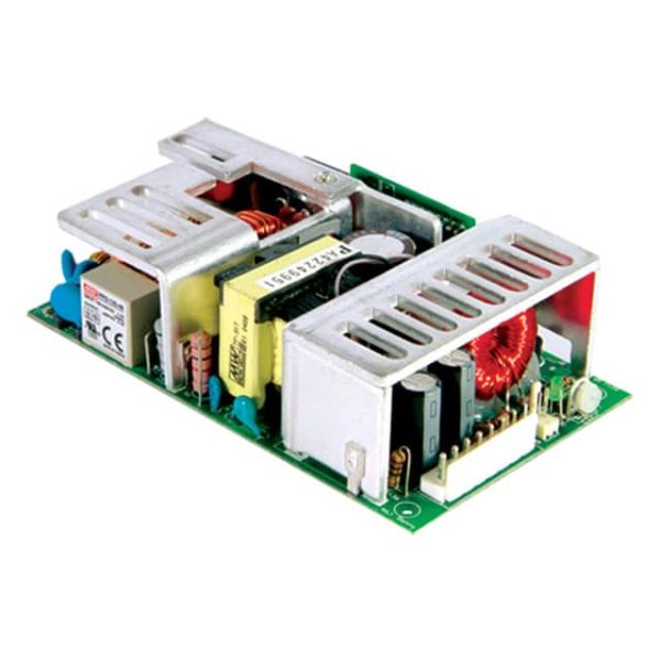 PPT-125B - Fonte Chaveada Aberta 100W/124W (ventilado) 90-264VCA/127-370VCC Saídas 5V-11.5A/12V-3A/-12V-0.5A - MEAN WELL