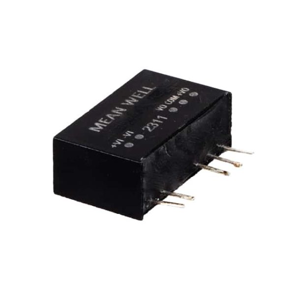 MDD01M-12N - Conversor CC/CC Módulo 1W 10,8V-13,2V Saída +/-12V-0.042A - MEAN WELL