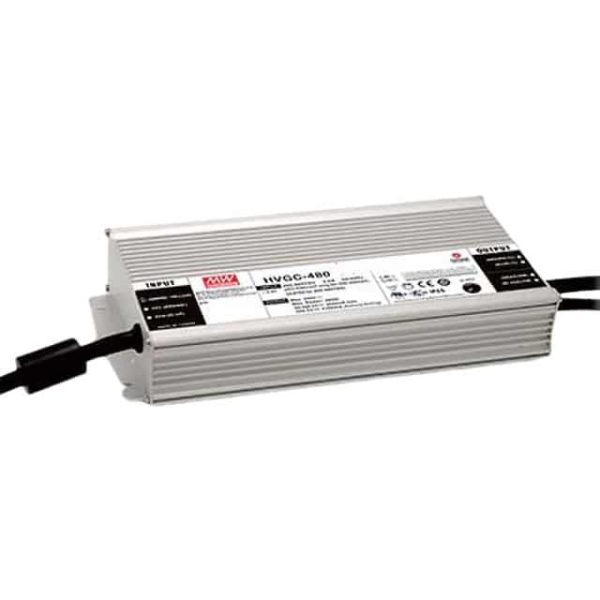 HVGC-480-H-AB - Driver LED 480W 180-528VCA/254VCC-747VCC Saída 68-171,5V 2,8A - MEAN WELL