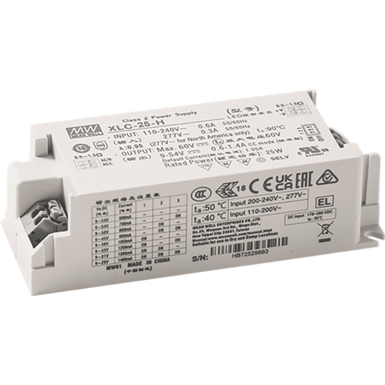 Potências de 25W a 60W para Iluminação Profissional e Comercial