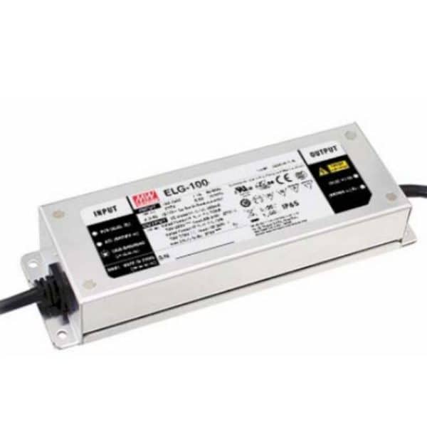 ELG-100-C1400A-3Y - Driver LED 101W 100-305VCA/142-431VCC Saída 35-72V 1,4A - MEAN WELL