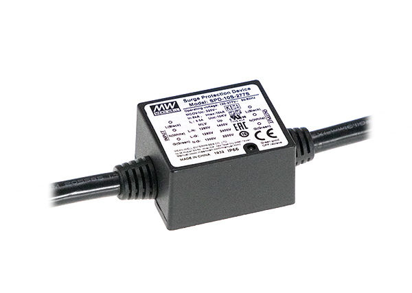 SPD-10S-277S – Dispositivo de Proteção contra Surtos (SPD) 10kA para Sistemas AC 277V – MEAN WELL
