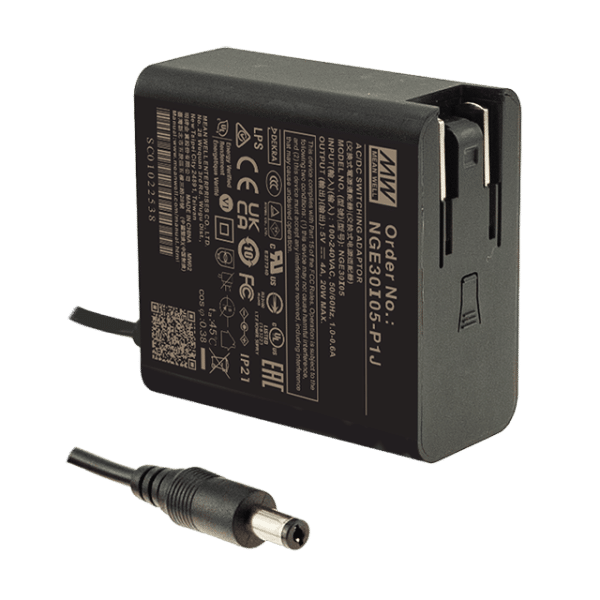 NGE30I48-P1J – Adaptador AC/DC 30W 80~264VCA Saída 48V-0.63A – MEAN WELL