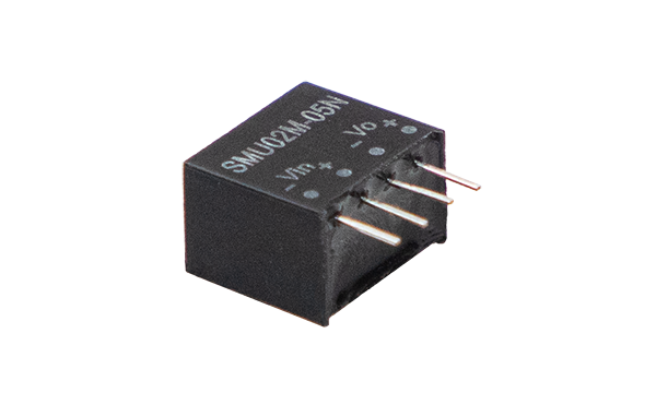 SMU02M-05N – Conversor CC/CC Encapsulado 2W 10,8-13,2V Saída 5V-400mA – MEAN WELL