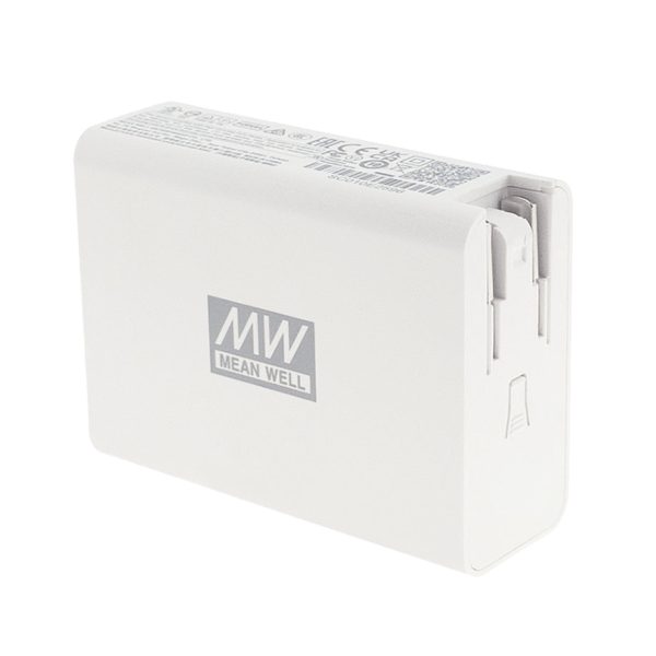 NGE100 – Carregador USB GaN 100W 2×USB-C + 2×USB-A – MEAN WELL