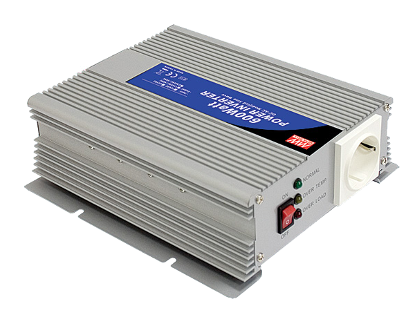 A301-600-F3 – Inversor 600W 10-15VCC Saída 12V – MEAN WELL