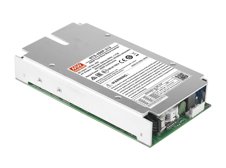 NTS-400P-112 – Inversor Built-in 400W 12Vdc Saída 100/110/115/120Vac – MEAN WELL