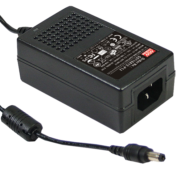 GST18A07-P1J – Adaptador AC/DC Plug-in 15W 85-264VCA Saída 7,5V-2,0A – MEAN WELL