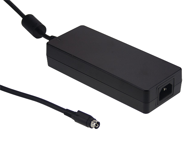 GSM160A24-R7B – Adaptador AC/DC Plug-in 160W 80-264VCA Saída 24V-6,67A – MEAN WELL