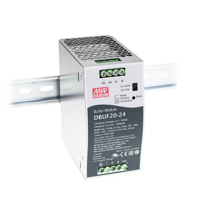 DBUF - MCEIG DBUF: módulo buffer com capacitores para 24 Vcc