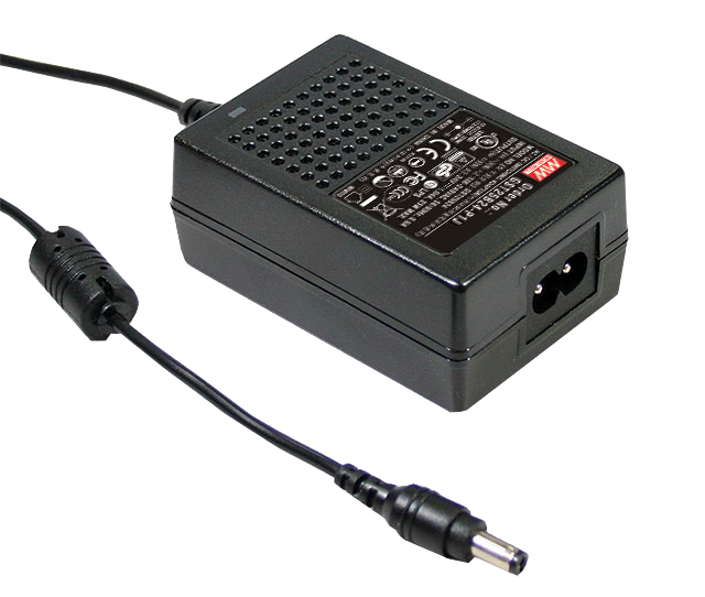 GST25B18-P1J – Adaptador AC/DC Plug-in 25W 85-264VCA Saída 18V-1,38A – MEAN WELL