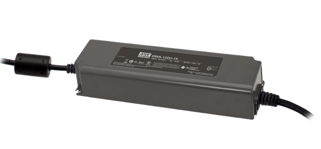 OWA-120U-30 – Driver LED 120W 90-264VCA 127-370VCC Saída 30V-4A – MEAN WELL