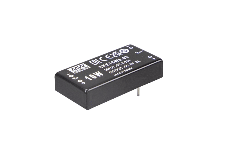 SKE10W8-05 – Conversor CC/CC Módulo 10W 9-75VCC Saída 5VCC/2A – MEAN WELL