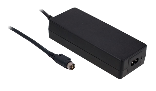 GSM120B24-R7B – Adaptador AC/DC Plug-in 120W 80-264VCA Saída 24V-5A – MEAN WELL