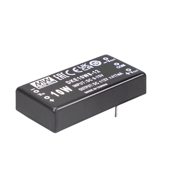 DKE10W8-15 – Conversor CC/CC Módulo 10W 9-75VCC Saída ±15VCC/0.333A – MEAN WELL
