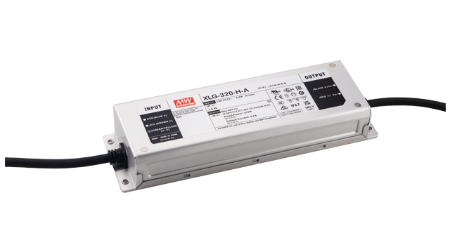 XLG-320I-H-DA2 – Driver LED 315W 100-305VCA/142VCC-431VCC Saída 150-300V-1400mA – MEAN WELL
