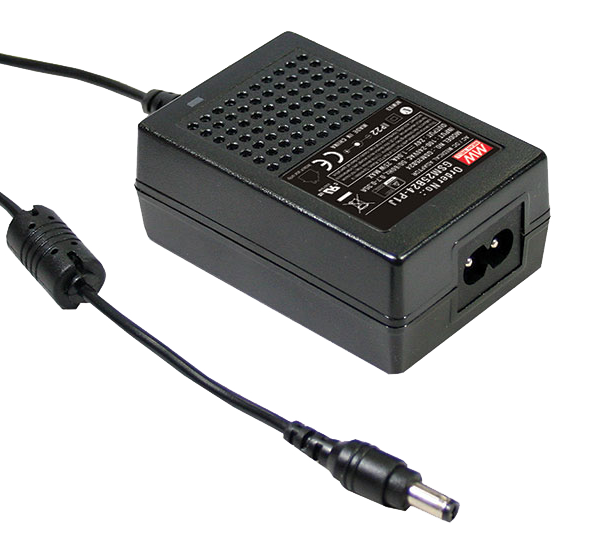 GSM25B48-P1J – Adaptador AC/DC Plug-in 25W 80-264VCA Saída 48V-0,52A – MEAN WELL