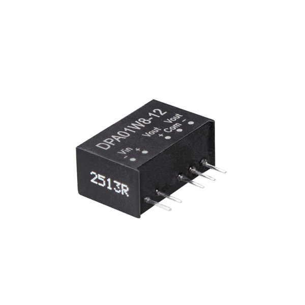 DPA01W8-12 – Conversor CC/CC Módulo 1W 9-75VCC Saída ±12VCC/0.042A – MEAN WELL