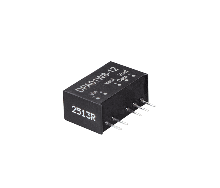 DPA01W8-12 – Conversor CC/CC Módulo 1W 9-75VCC Saída ±12VCC/0.042A – MEAN WELL