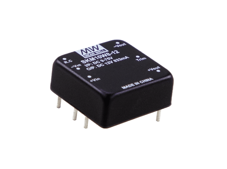 SKM10W8-05 – Conversor CC/CC Módulo 10W 9-75VCC Saída 5VCC/2A – MEAN WELL